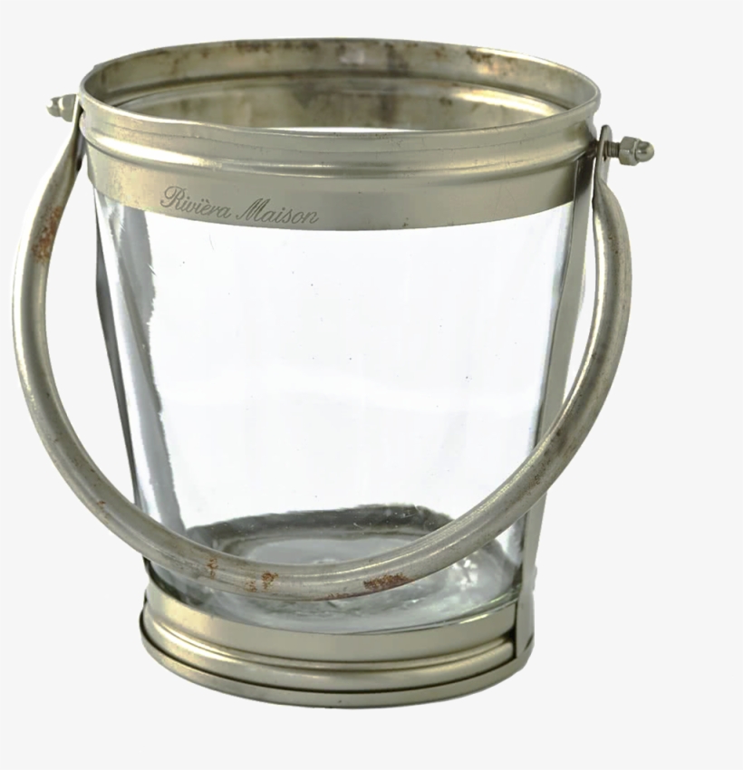 Productimage0 - Rivièra Maison Lantaarn Glass Bucket Lantern S, transparent png #5652175