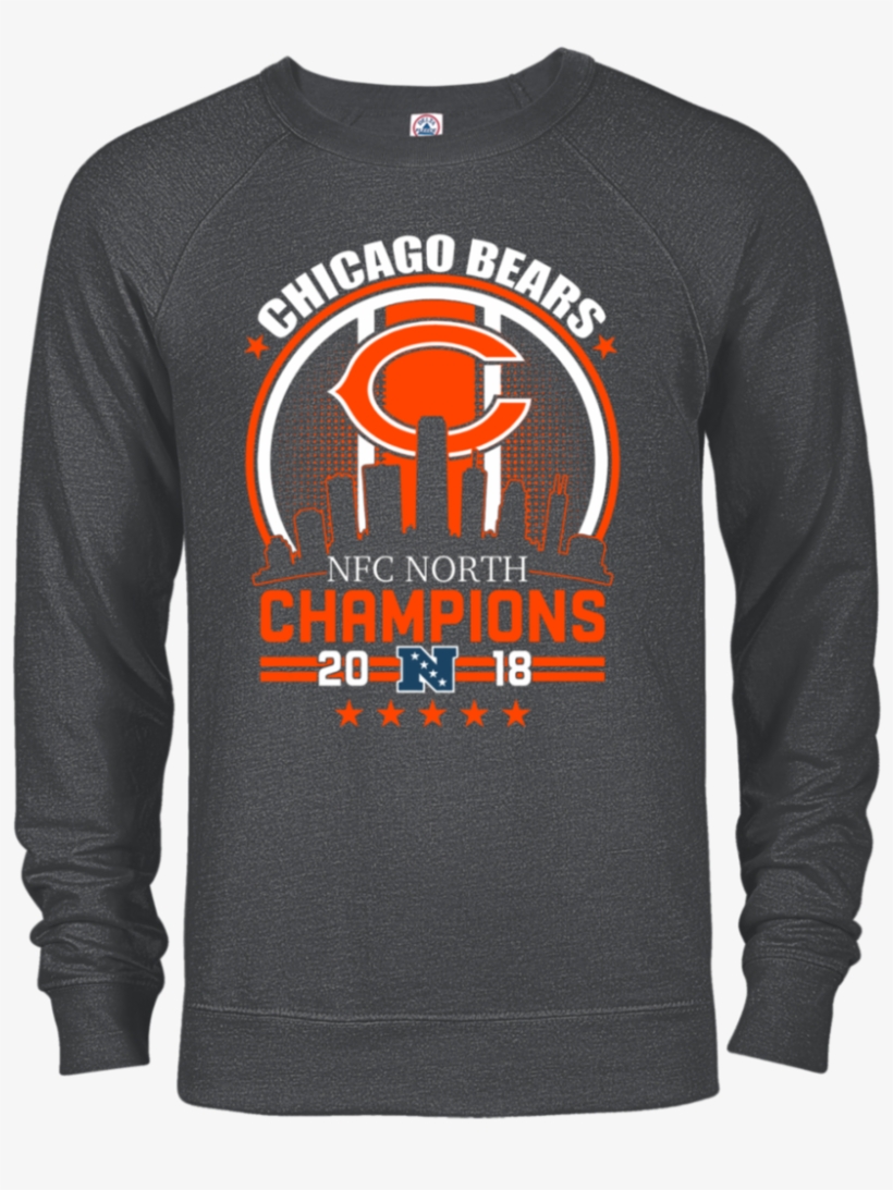 Chicago Bears Nfc North Champions 2018 Shirt - Shirt, transparent png #5653019