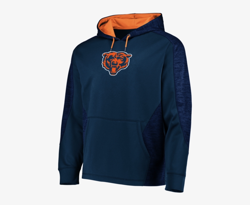 Chicago Bears Men's Navy Blue Majestic 2018 Armor Hooded - Seahawks Hoodie Mens Small, transparent png #5653069