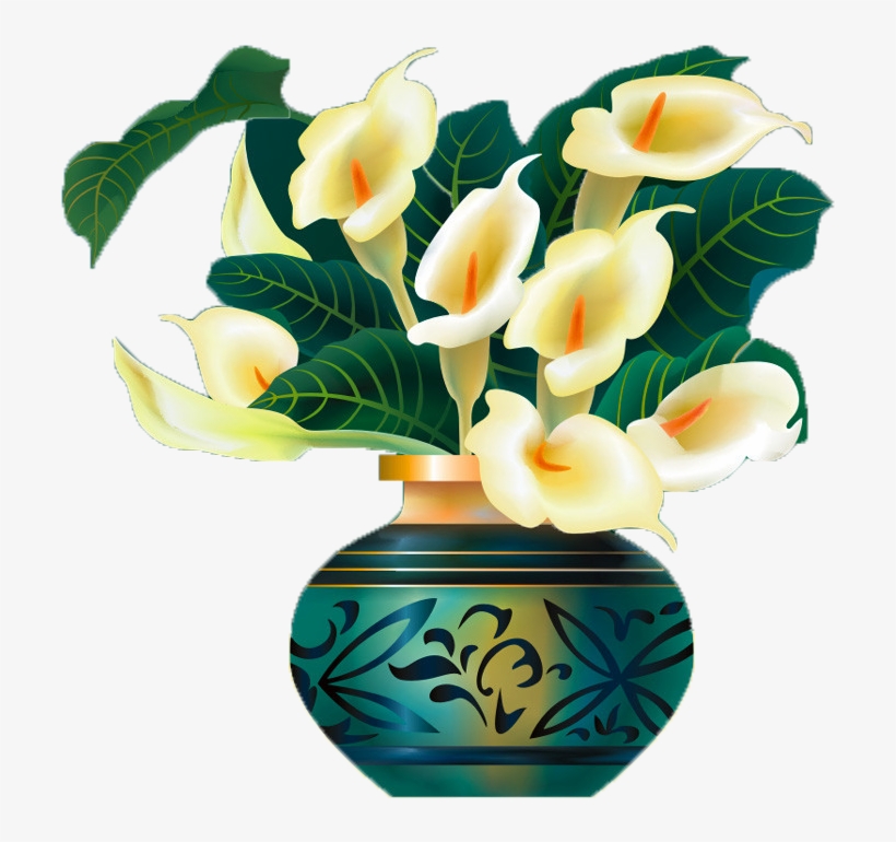 Vase Of Flowers Png - Vase, transparent png #5653509