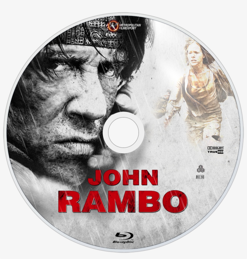 Rambo Bluray Disc Image - Blu-ray Disc, transparent png #5653573