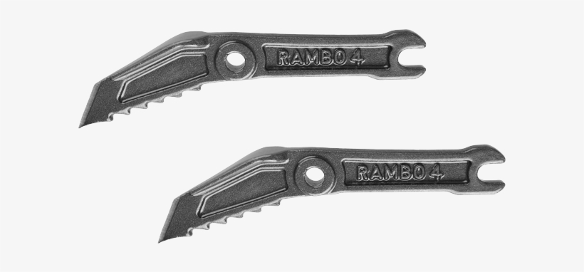 Spare Cramp Rambo 4 Forged Points 2x - Grivel Puntas X 2 For Rambo4 Cramp O Matic One Size, transparent png #5654115