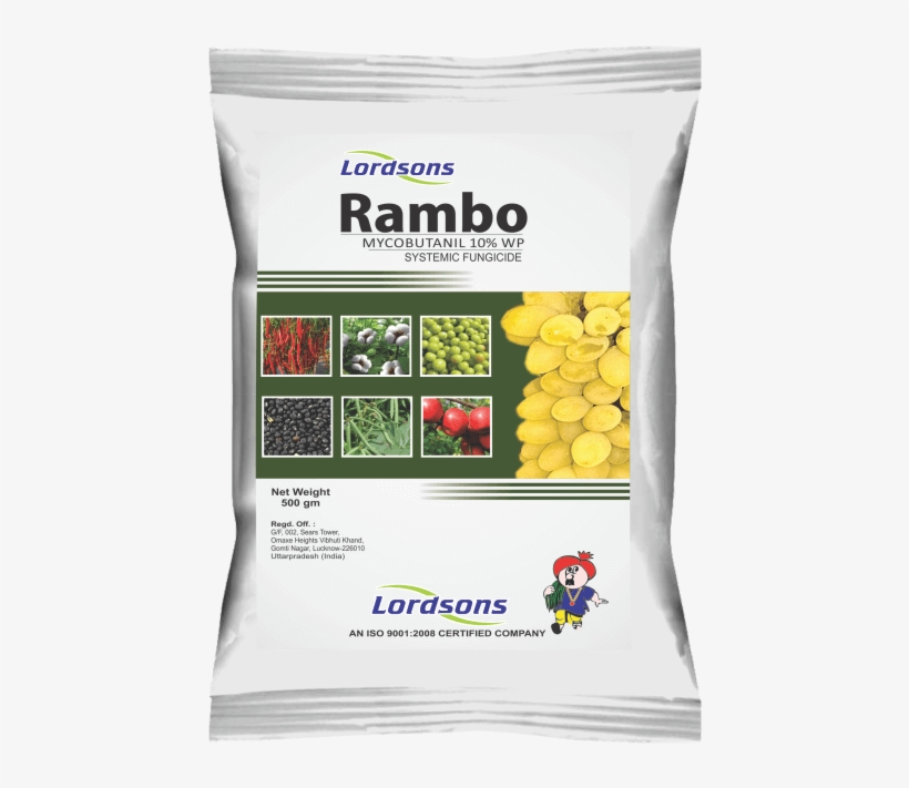 Rambo Myclobutanil-10%wp - Grape, Neptune Pp 12,302 2 Bare Root Plants, transparent png #5654457