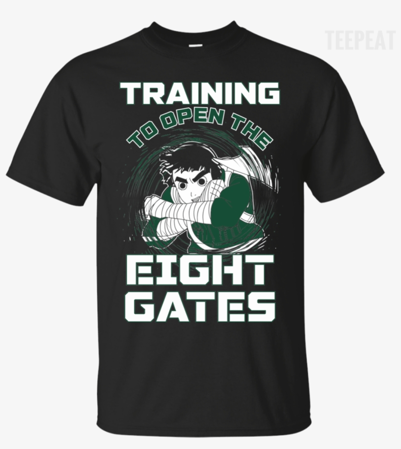 Rock Lee Training Eight Gates Tee Apparel Teepeat - Seagulls Stop It Now Shirt, transparent png #5655324