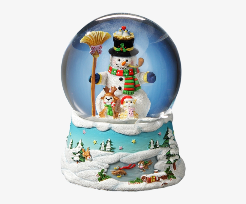 Gary Patterson "happy Holidays" Snowman Snow Globe - Gary Patterson Happy Holidays Snowman Snow Globe, transparent png #5655817