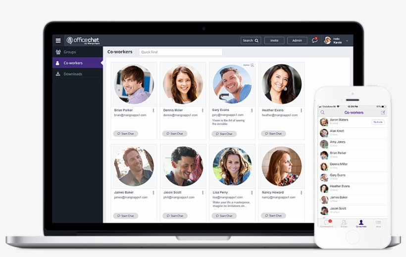 Co-workers - Orange County, transparent png #5656516