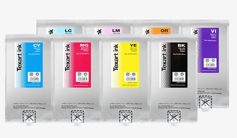 Texart Ink Is Available In 8 Colors, Including Orange - Ink, transparent png #5656693