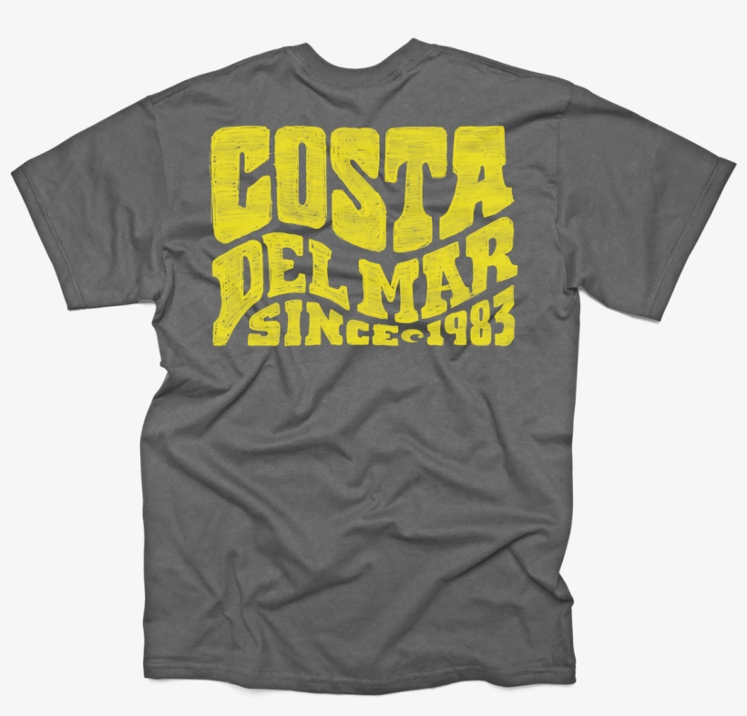 Rip Tide Short Sleeve - Costa Del Mar - Rip Tide T-shirt L Charcoal, transparent png #5657297
