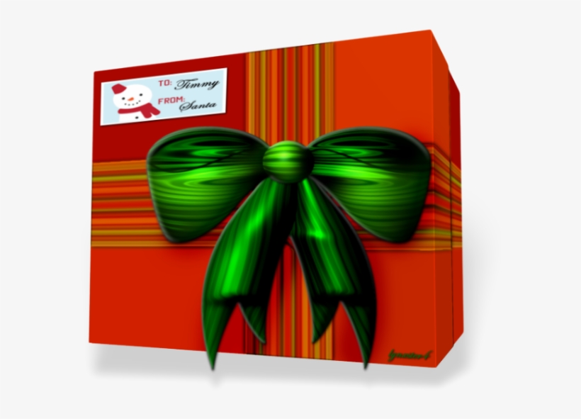 Object Of The Fortnight Present Winners Ootfpng - Wrapped Christmas Present, transparent png #5657358