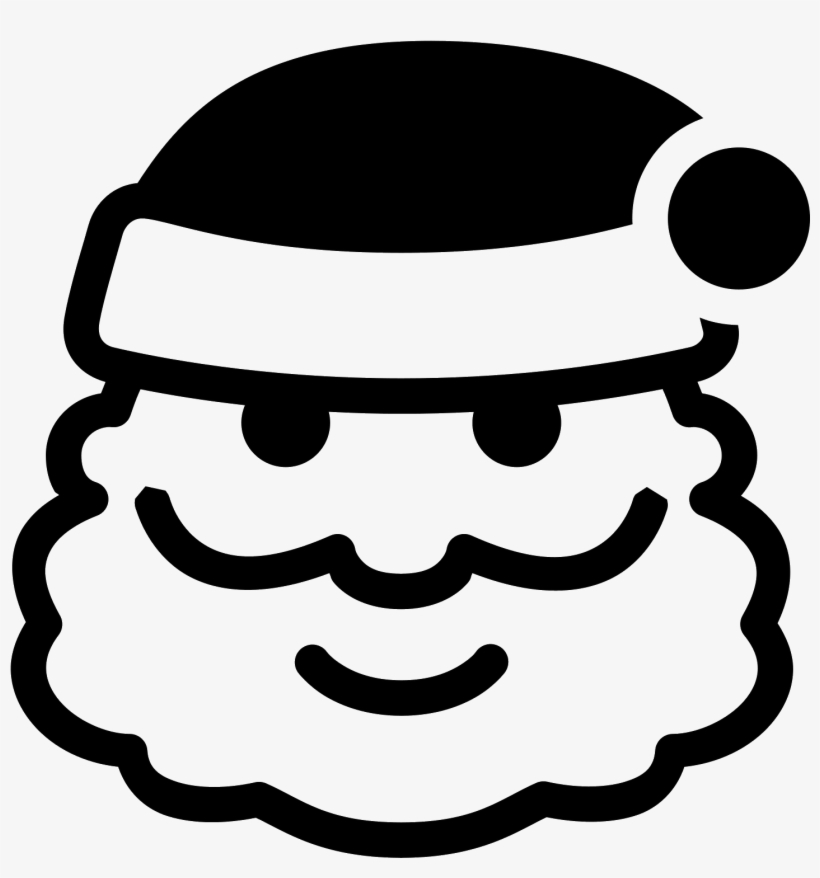 Santa Filled Icon - Papai Noel Icon Png, transparent png #5657998