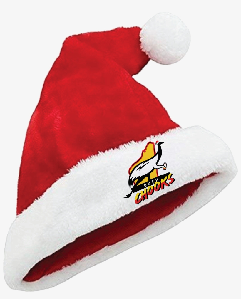 Image Of Bushchook Xmas Footy Jumper - Otc Plush Santa Hat Red, transparent png #5658435