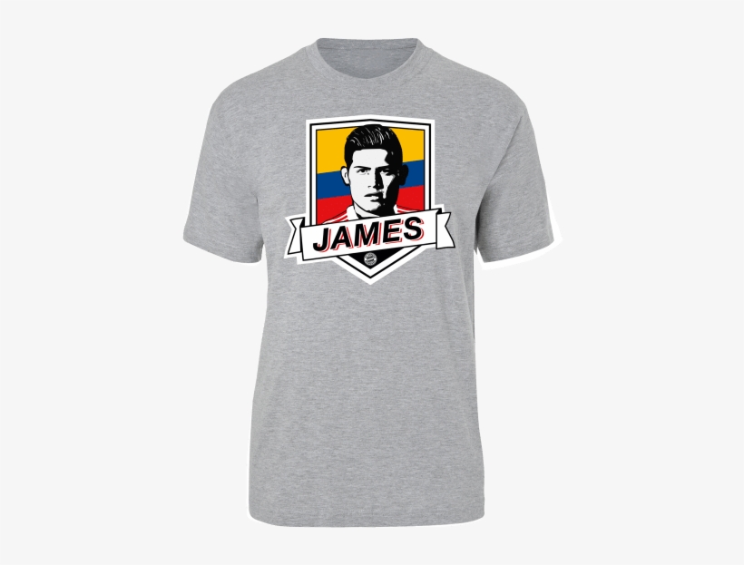 T-shirt James Rodriguez Colombia Kids - Fc Bayern München Tasse James Rodriguez, transparent png #5658664