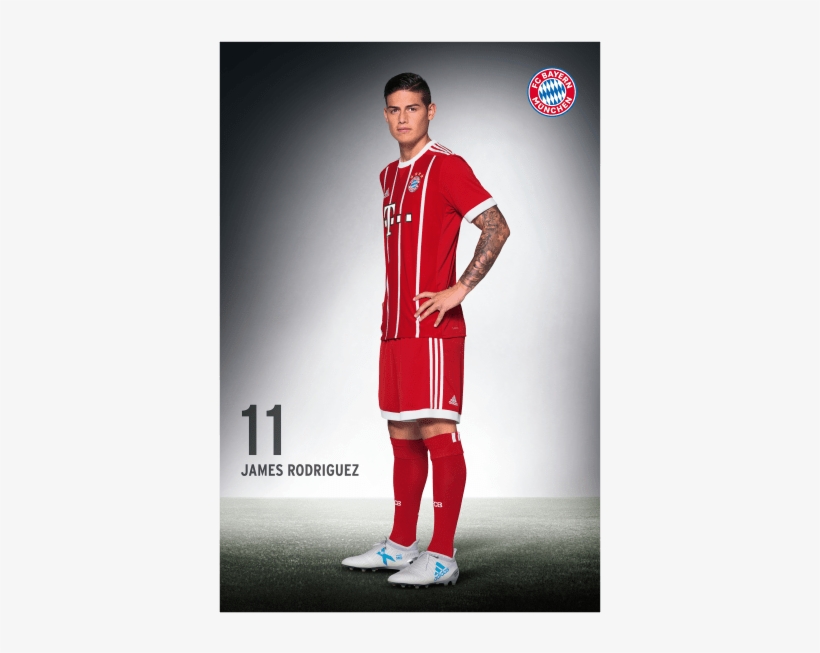Bayern T Shirt Always Be James Rodriguez Fan T-shirt - James Rodriguez Bayern Poster, transparent png #5658721