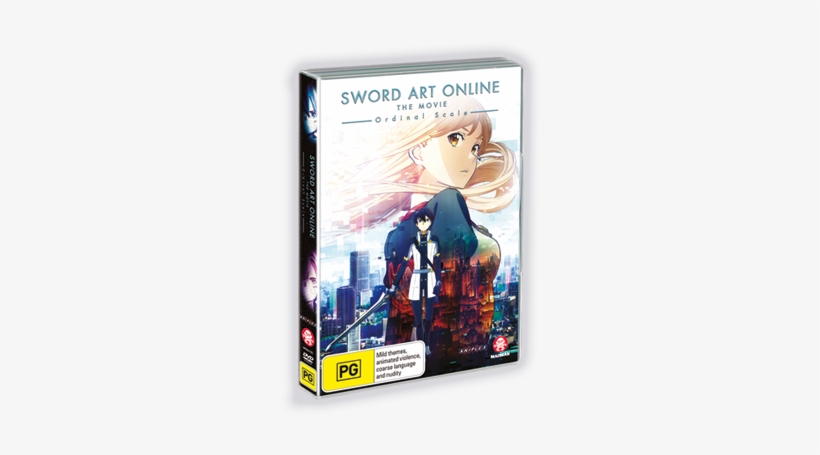 Dvd & Digital Release - Sword Art Online The Movie: Ordinal Scale, transparent png #5658824
