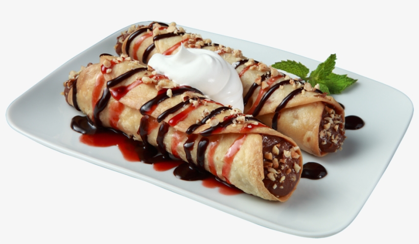 Cannoli Png - Cannolis On A Plate Png, transparent png #5658943