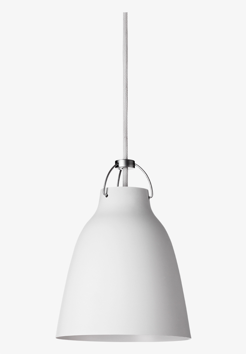 Caravaggio Matt Pendant Lamp White Matt Lacquer - Caravaggio Pendant Light P1, transparent png #5659116