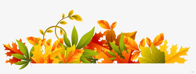 Fall Clipart Autum - Free Clipart Autumn Leaves Border, transparent png #5659190