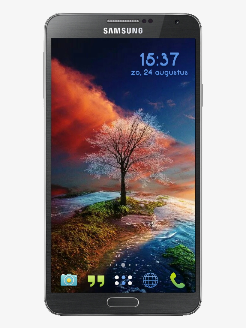 Samsung - Coucher De Soleil Peinture, transparent png #5659321