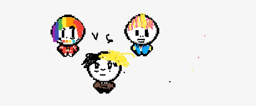 ^6ix9ine Vs Lil Pyump - Drawing, transparent png #5659386