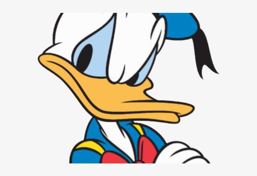 donald duck face clipart cartoon