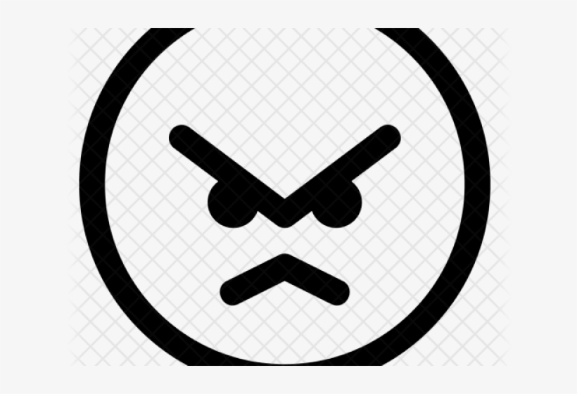 Mad Face Icon - Word, transparent png #5659830