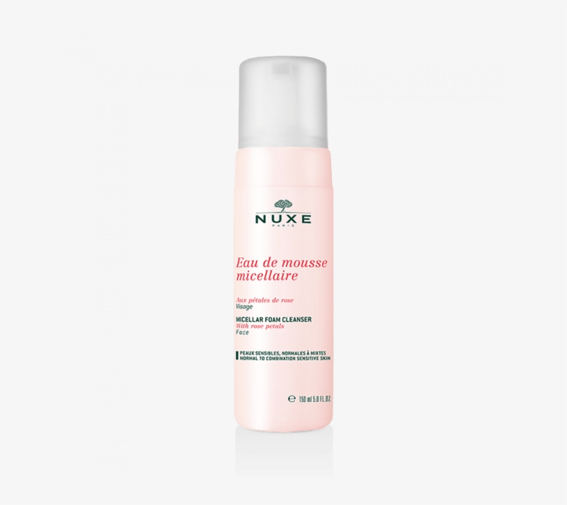 Nuxe Micellar Foaming Cleanser With Rose Petals 150ml - Nuxe, transparent png #5660473