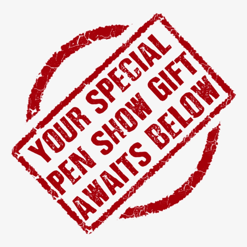 As A Thank You For Attending The Pen Show We Would, transparent png #5660996