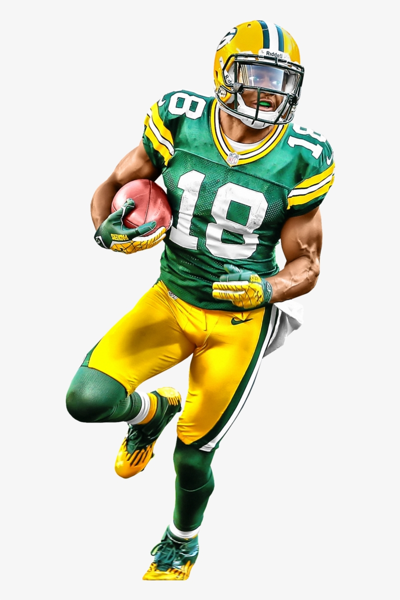 American Football Player Png, Download Png Image With - Green Bay Packers Player Png, transparent png #5661457