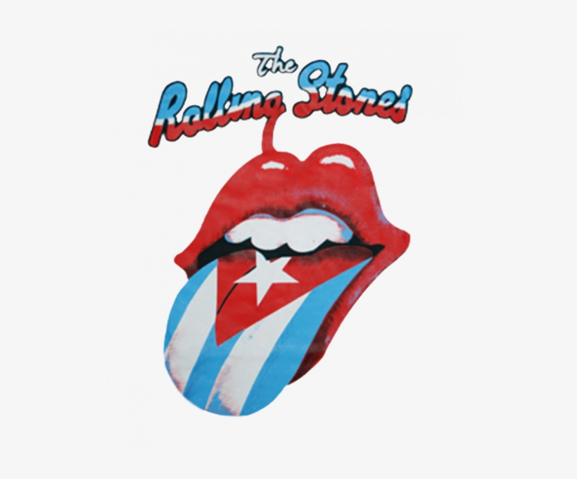 Camiseta The Rolling Stones - Camiseta Rolling Stones Cuba, transparent png #5661518