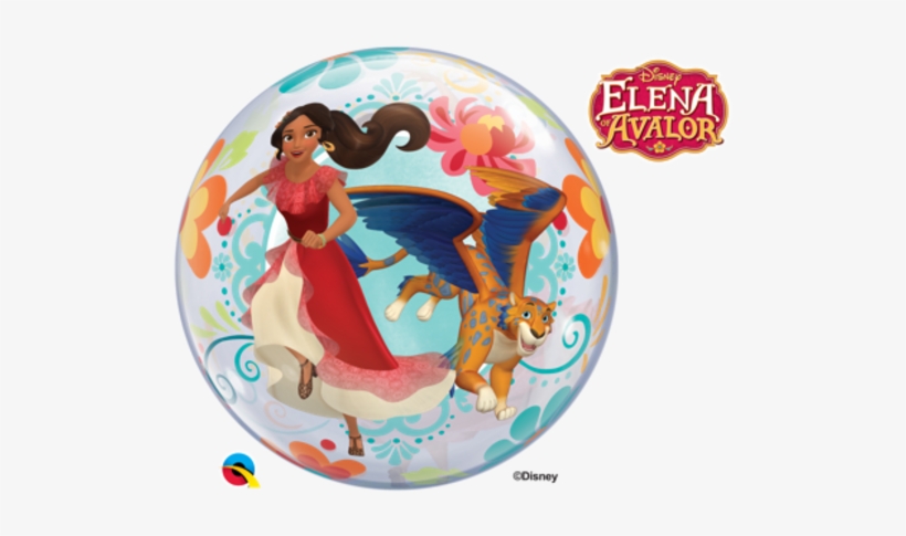 Elena Of Avalor - Qualatex 22 Inch Single Bubble Balloon - Disney Elena, transparent png #5661783