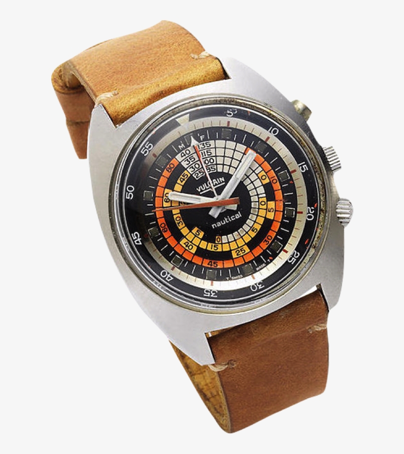 Vulcain Nautical Watches - Watch, transparent png #5662209