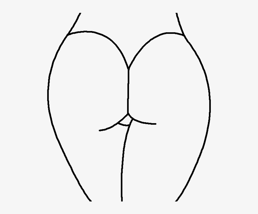 Butt Vector, transparent png #5662268