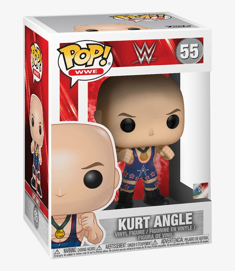 Funko Pop Wwe Kurt Angle - Ronda Rousey Funko Wwe, transparent png #5662851