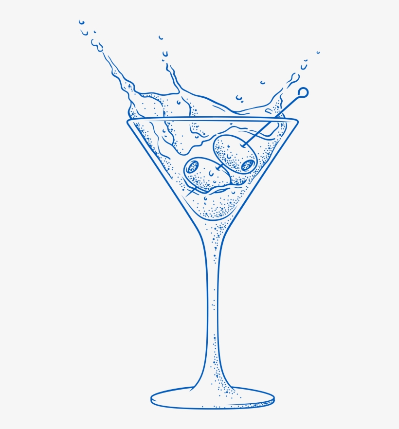 Planning An Event - Martini Glass, transparent png #5663155