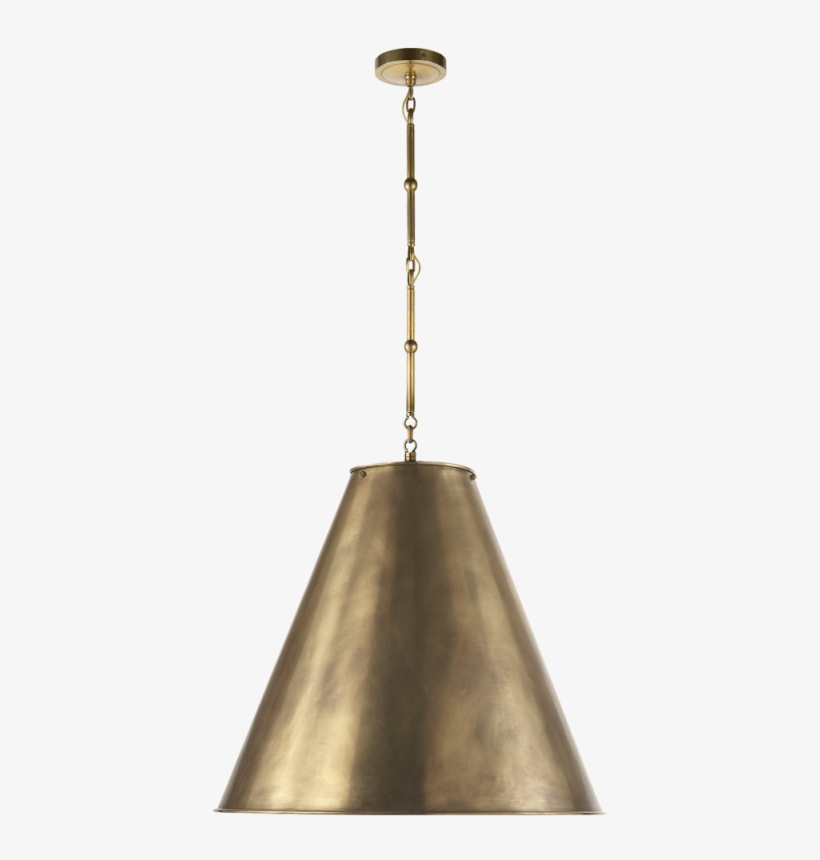 Goodman Large Hanging Lamp In Hand-rubbed Antiqu - Visual Comfort Tob5014hab-hab Thomas Obrien Goodman, transparent png #5664175
