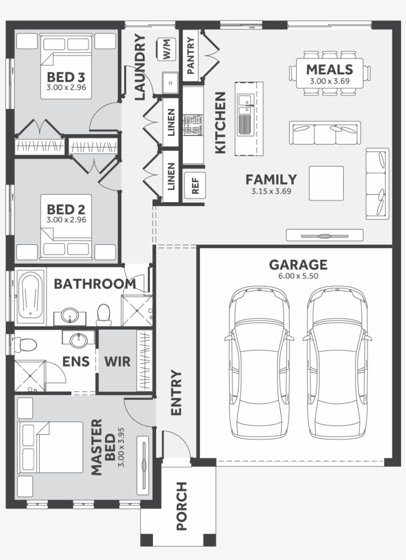 Priced From $149,900* - Floor Plan, transparent png #5664426