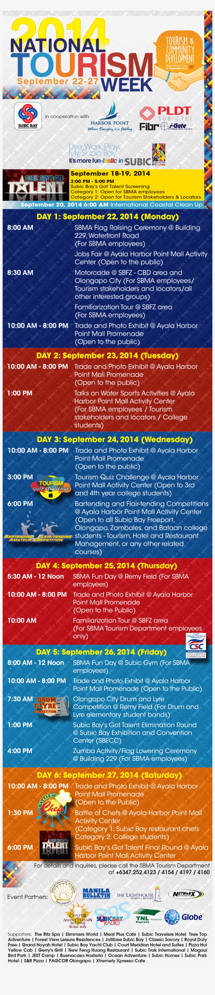 National Tourism Week Schedule, transparent png #5665861