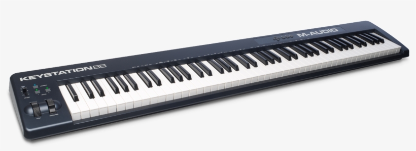 M Audio Keystati 53e09fb3a0fdf - M Audio Keystation 88 Ii 88 Key Usb Midi Keyboard Controller, transparent png #5665919