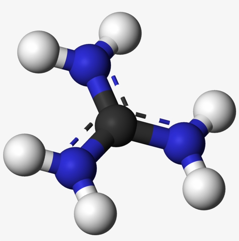 Guanidinium Ion 3d Balls - Guanidine, transparent png #5666161