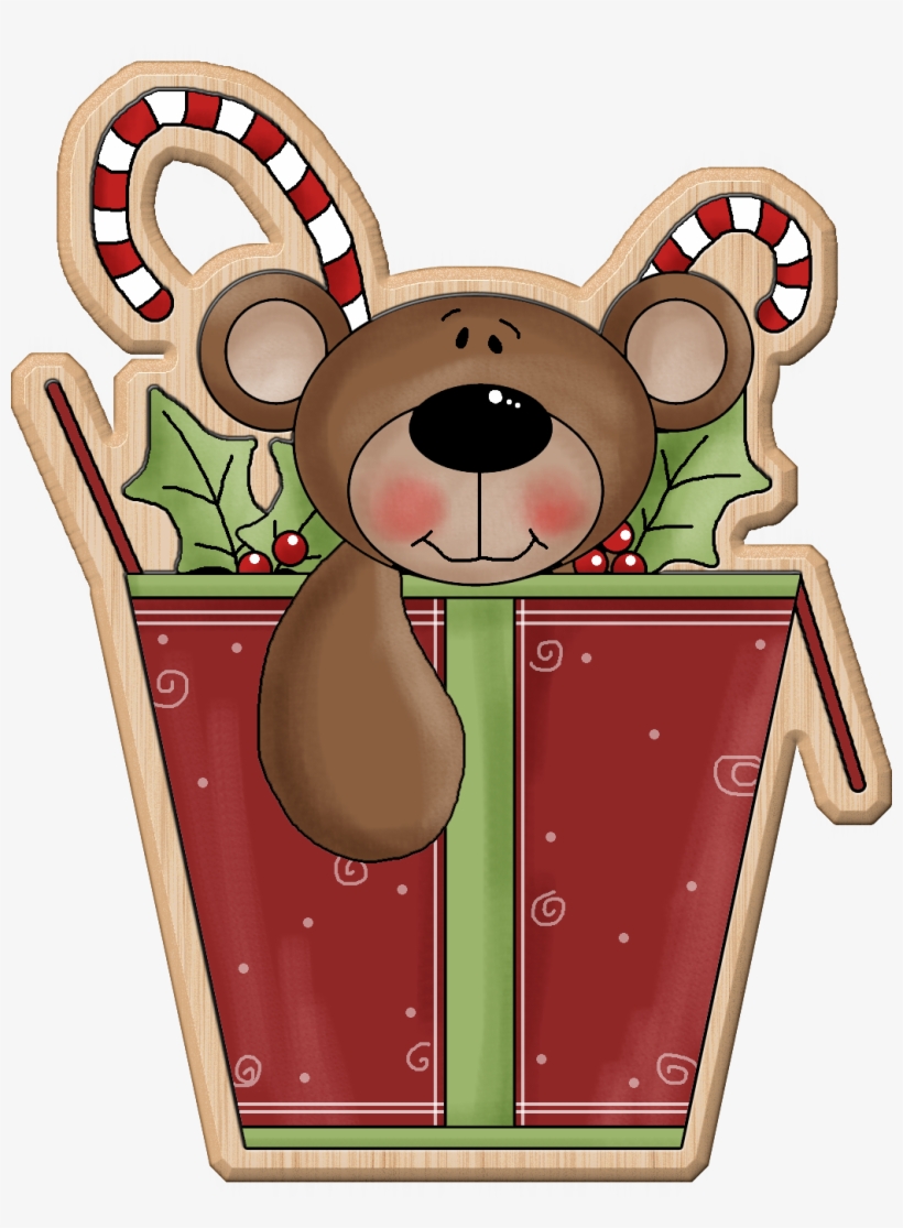 Christmas Teddy Bear, Christmas Applique, Christmas - Christmas Clip Art, transparent png #5667170