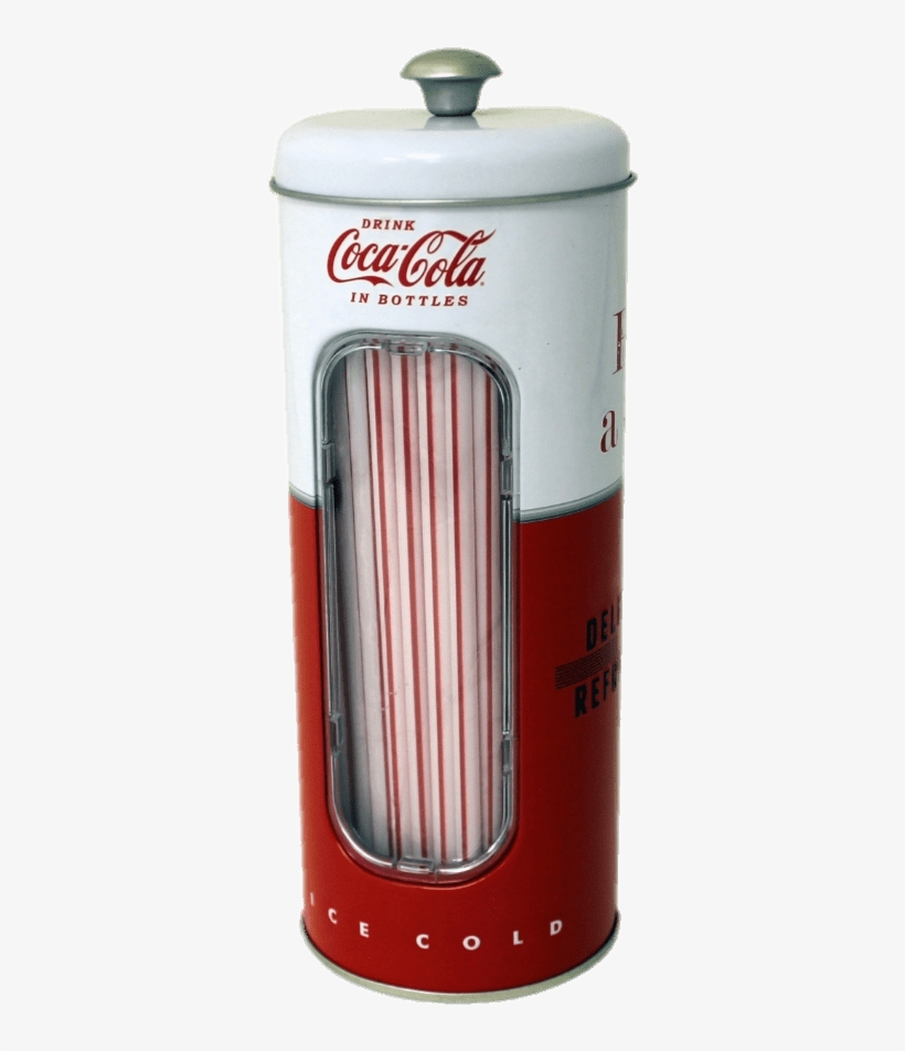Coca Cola Straw Holder - Coca Cola, transparent png #5667925