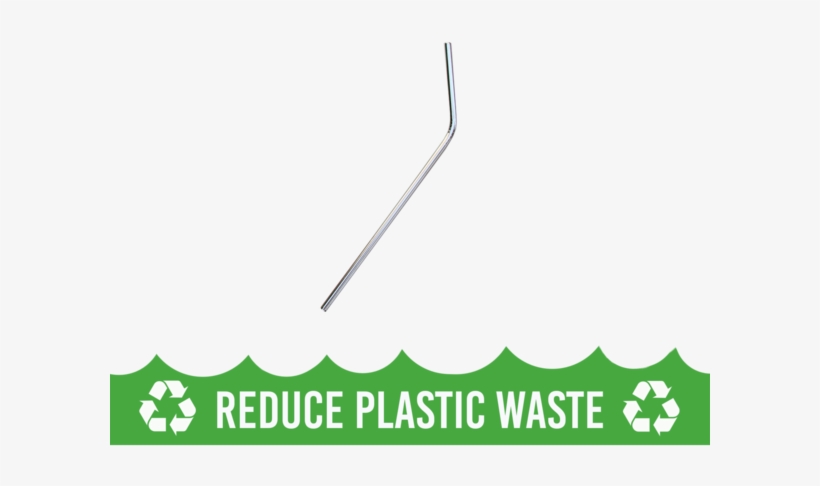 Steelys Reusable Stainless Steel Straw - Recycle, transparent png #5667997
