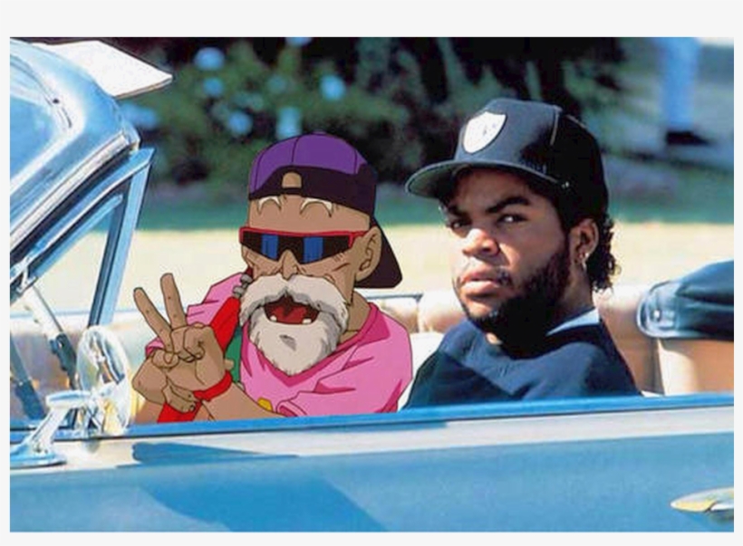Master Roshi X Ice Cube - Roshi And Ice Cube, transparent png #5668267