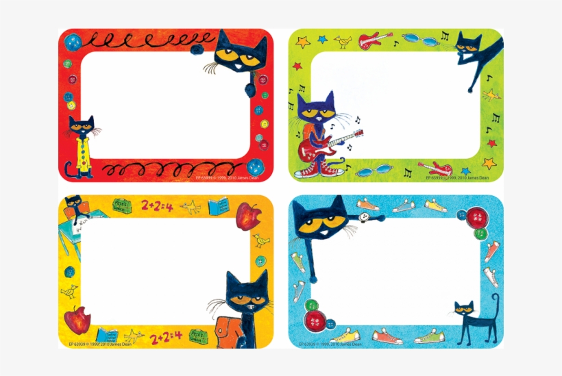 Pete The Cat Tags, transparent png #5669121