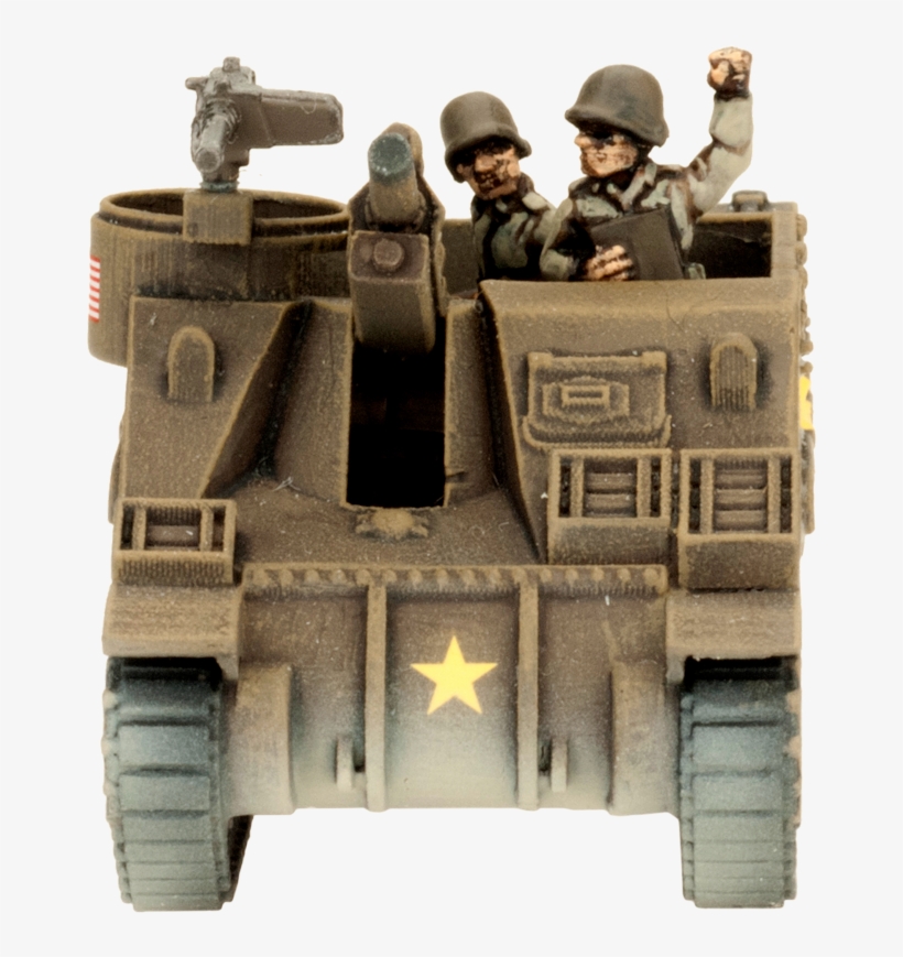 M7 Priest Armored Artilley Battery (ubx54) - Plastic, transparent png #5669703