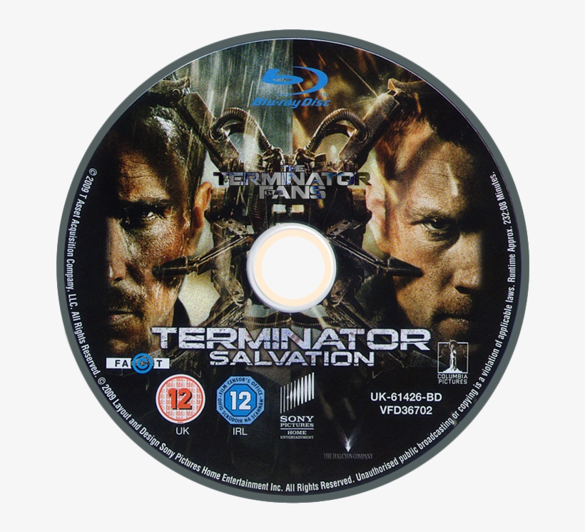 Terminator Salvation Blu-ray - Terminator Salvation, transparent png #5670019