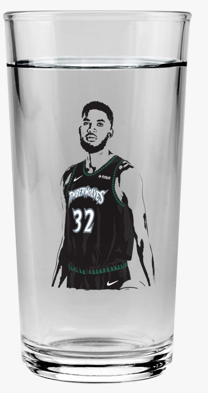 Los Angeles Lakers, Karl-anthony Towns Pint Glass - Pint Glass, transparent png #5670771