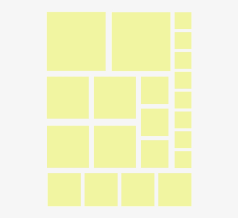 Pale Yellow Square Wall Decals - Statistical Graphics, transparent png #5670910