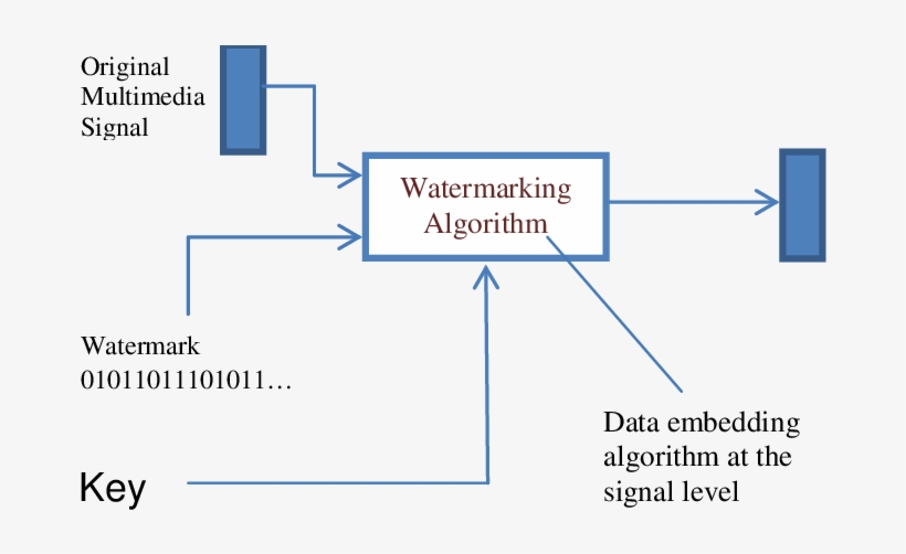 Watermark Embedding Process - Diagram, transparent png #5671838