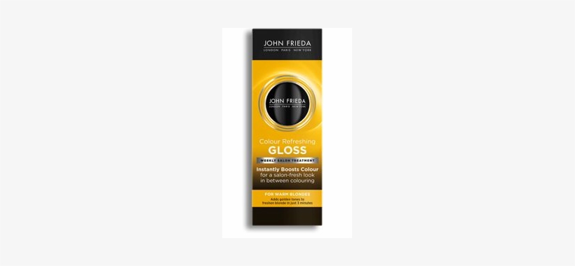 Front - John Frieda John Frieda Colour Refreshing Gloss, transparent png #5672148